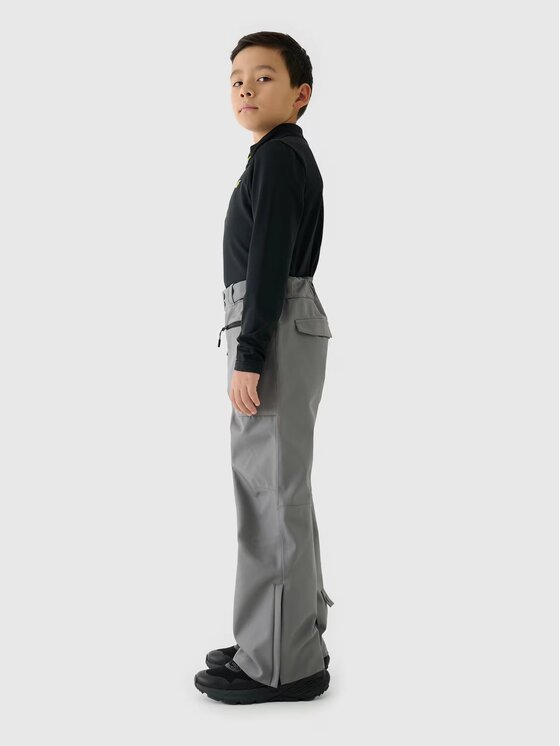 4F 4F Pantaloni da sci 4FJWAW24TFTRM655-24S Grigio Regular Fit