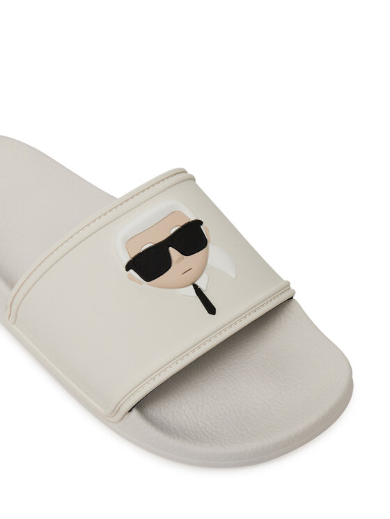 KARL LAGERFELD KARL LAGERFELD Papucs Kondo 2.0 KL80905A Fehér