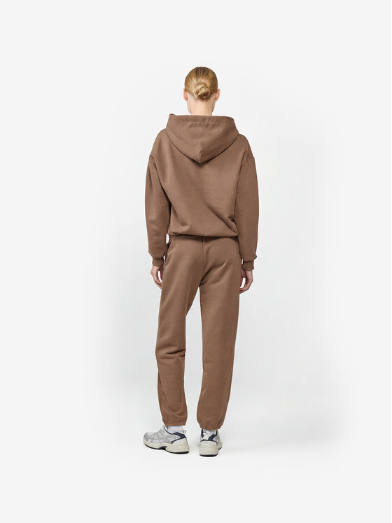 La Mania La Mania Teplákové nohavice COZY Hnedá Basic Fit