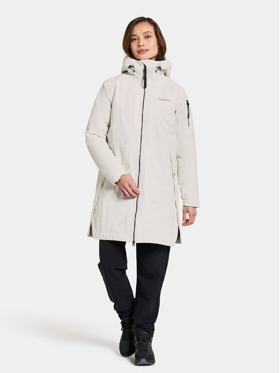 Didriksons Didriksons Hanorac Ella Wns Parka 2 504835 Bej Regular Fit