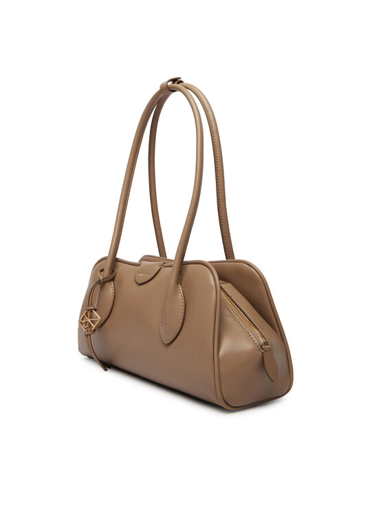Calvin Klein Calvin Klein Kabelka Emblem Trio Shoulder Bag LV04F3369G Béžová
