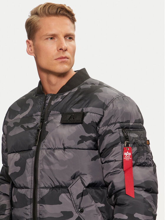 Alpha Industries Alpha Industries Kurtka bomber 138116C Czarny Regular Fit