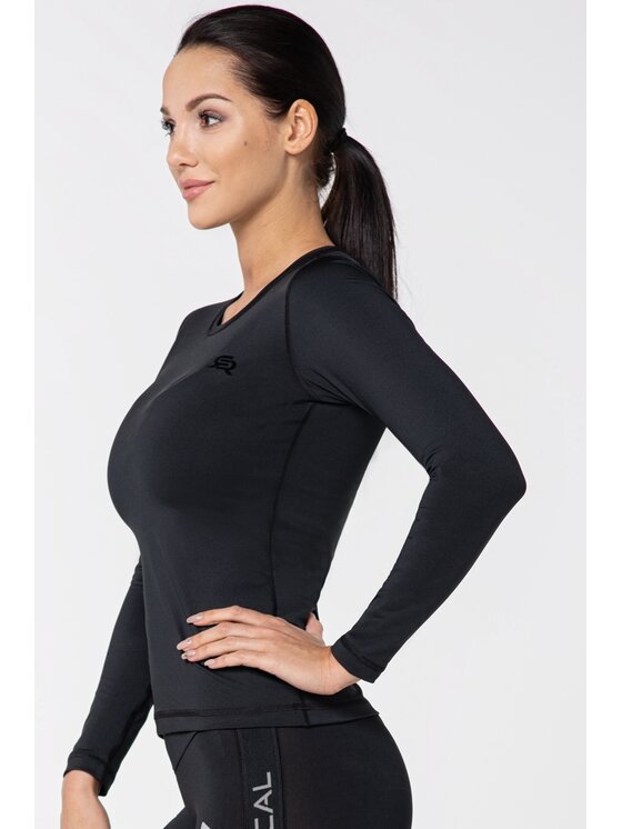 ROUGH RADICAL ROUGH RADICAL Koszulka techniczna EFFICIENT Czarny Slim Fit