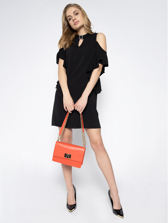 Guess Guess Коктейльна сукня Philipa W0GK91 W9X50 Чорний Regular Fit