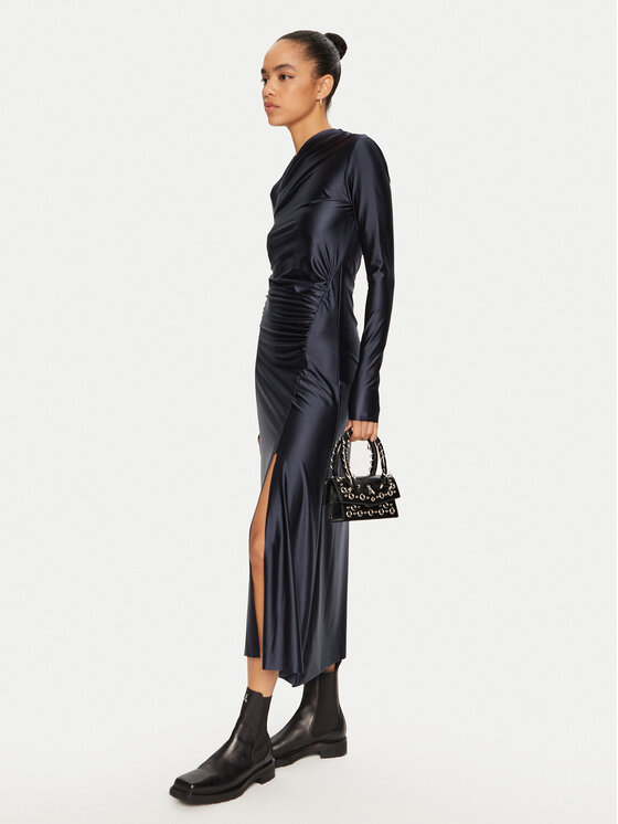 DAY BIRGER ÉT MIKKELSEN DAY BIRGER ÉT MIKKELSEN Koktejlové šaty Lori DAY65243441 Šedá Slim Fit