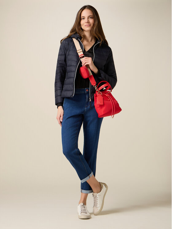 Oltre Oltre Jeans P576R109133N024 Blu Boxy Fit