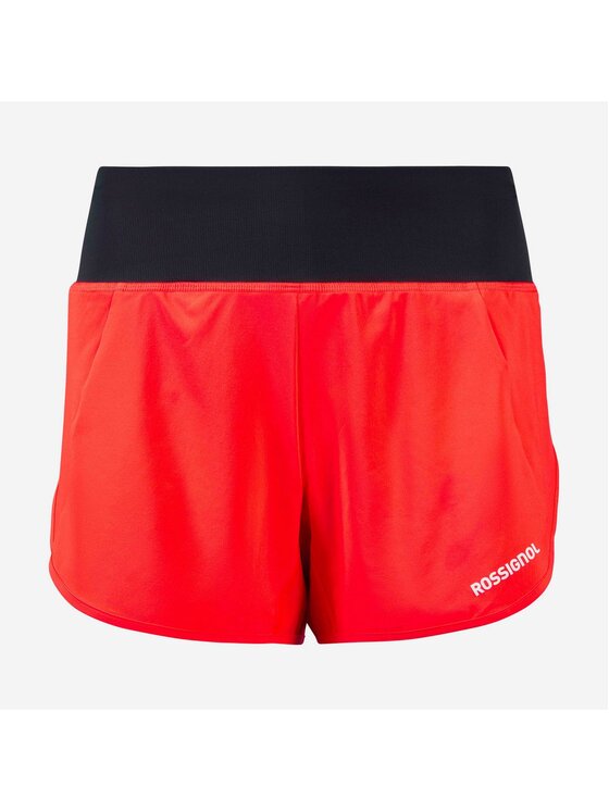 Rossignol Rossignol Szorty sportowe W Sapa Short Czerwony Regular Fit