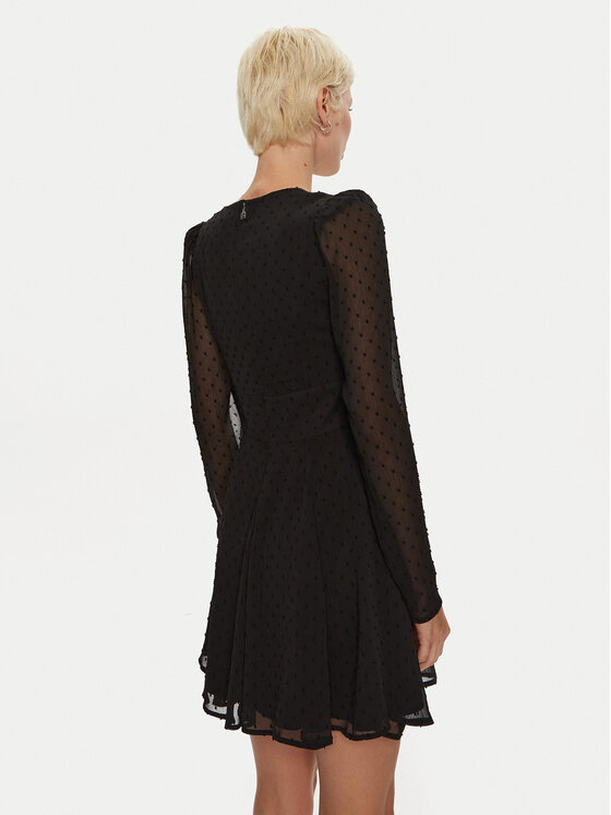ROTATE ROTATE Rochie cocktail Thoriana 113102100 Negru Regular Fit