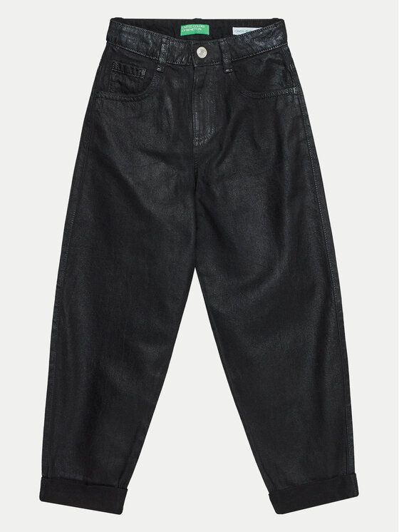 United Colors Of Benetton United Colors Of Benetton Džinsi 48UHCE03M Melns Regular Fit