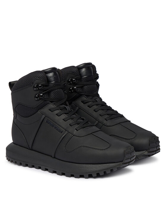 Emporio Armani Emporio Armani Sneakersy EM003736 AF18012 Čierna
