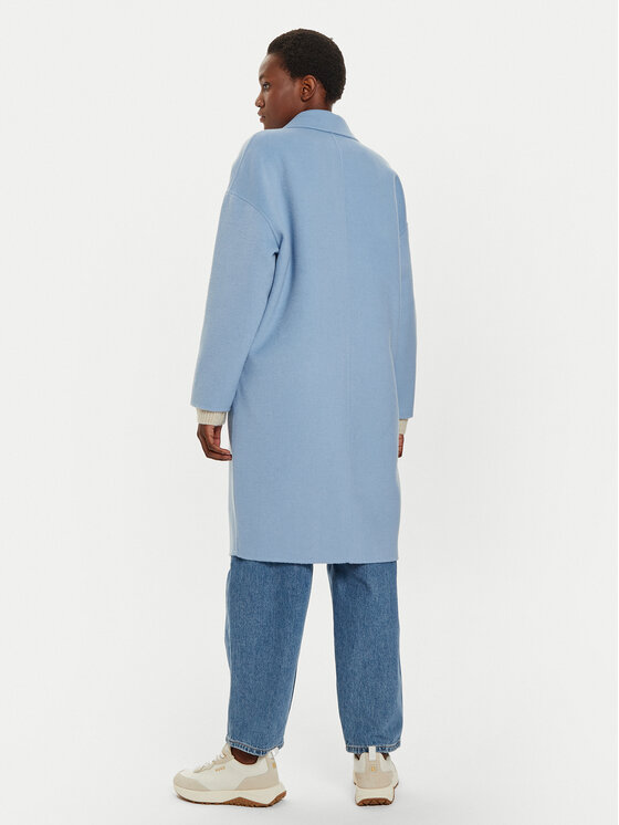 United Colors Of Benetton United Colors Of Benetton Vuneni kaput 28F7DN06B Plava Regular Fit