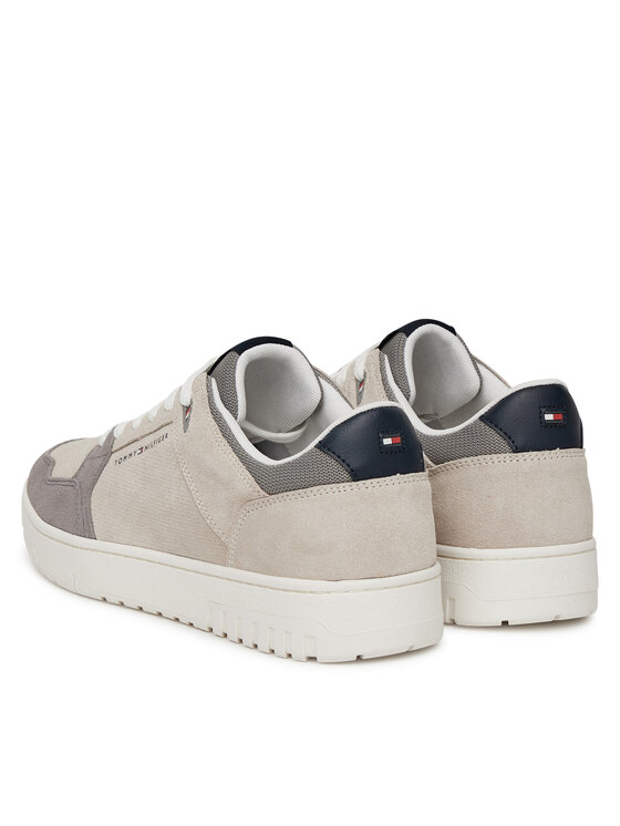 Tommy Hilfiger Tommy Hilfiger Sneakersy Basket Core Lite Suede FM0FM05519 Beżowy