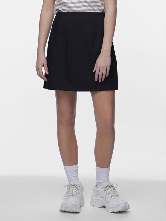 Pieces Fustă trapez Bosella 17146359 Negru Regular Fit