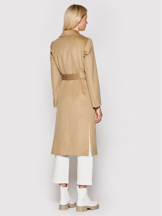 Cappotto di lana Runaway 40119721 Marrone Regular