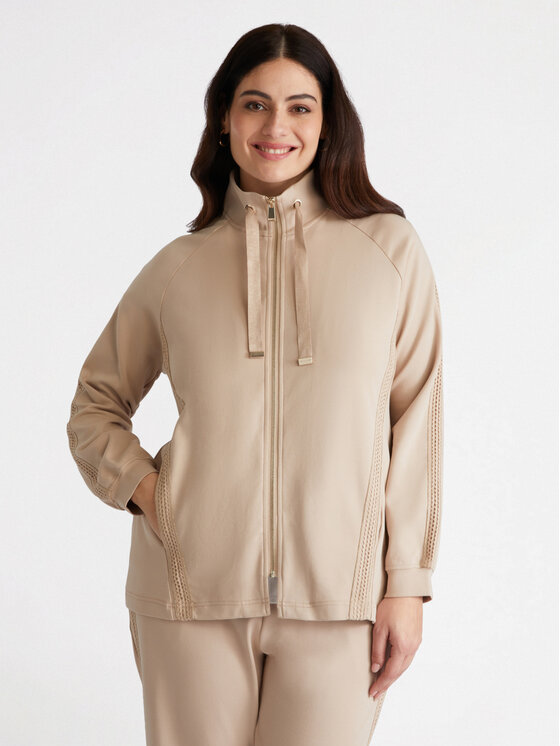 Fiorella Rubino Fiorella Rubino Felpa G830L008055N002 Écru A-Line Fit