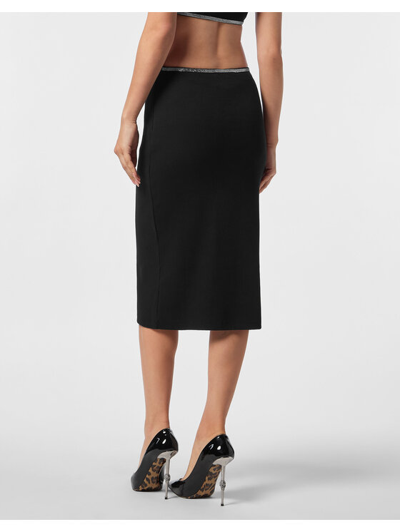 PHILIPP PLEIN PHILIPP PLEIN Sukně 27339 Černá Girl Fit