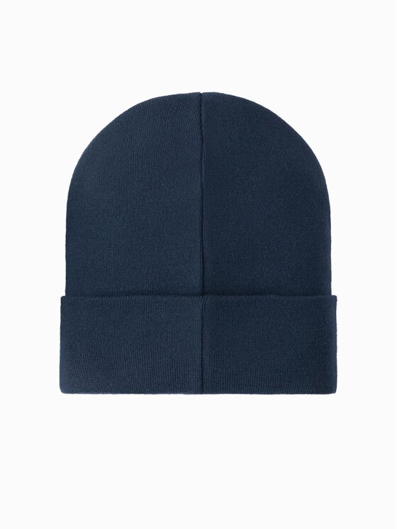 Ombre Ombre Czapka OM-ACWH-0120 Granatowy