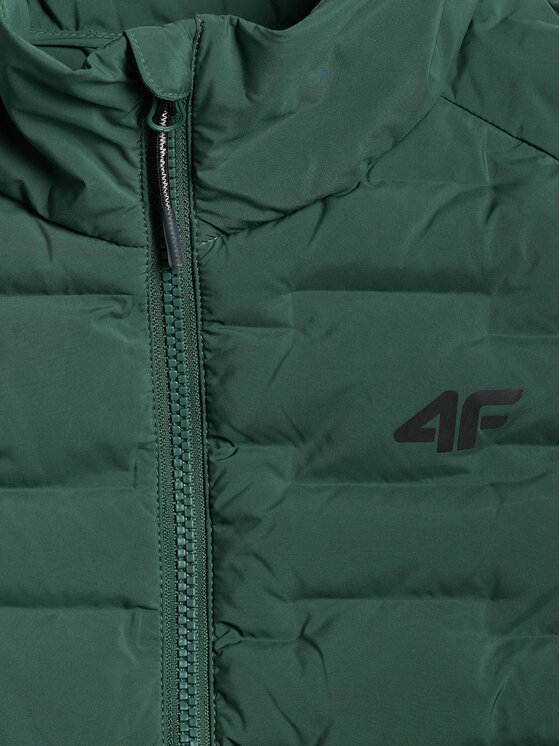 4F 4F Bezrękawnik TREKKING Khaki Fitted Fit