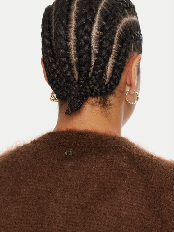 Dixie Dixie Kardigāns M277K004A Brūns Relaxed Fit