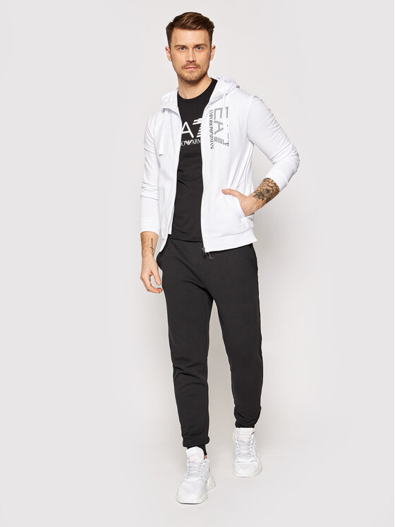 Felpa 3KPM53 PJ05Z 1100 Bianco Regular Fit