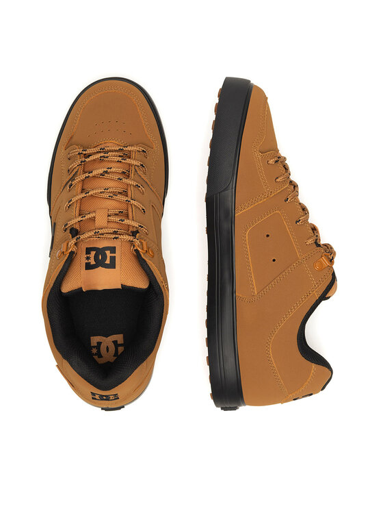 DC Shoes DC Shoes Sneakersy PURE WNT ADYS300151-WE9 Brązowy