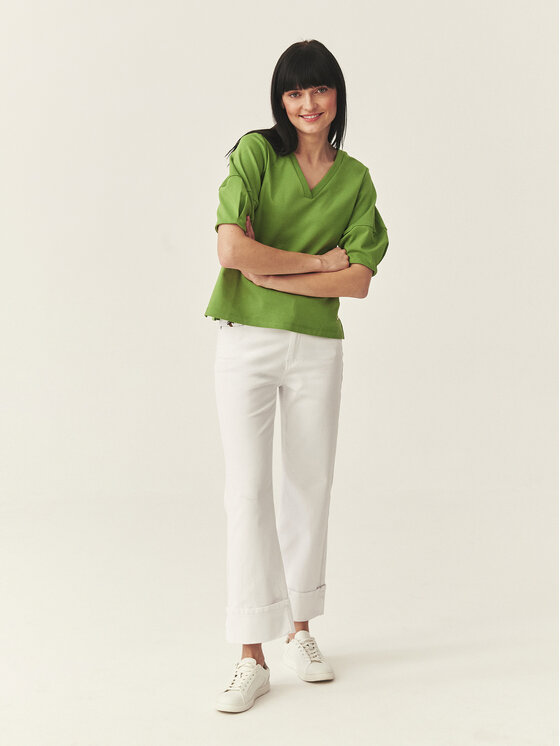 TATUUM TATUUM Jeansy TATAMI 2 Biały Straight Fit