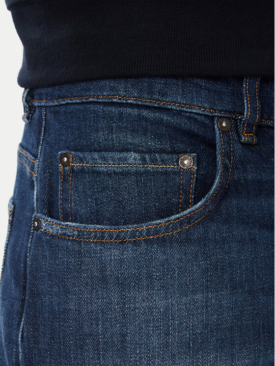 Guess Guess Jeansy M6BA82 D2051 Modrá Relaxed Fit