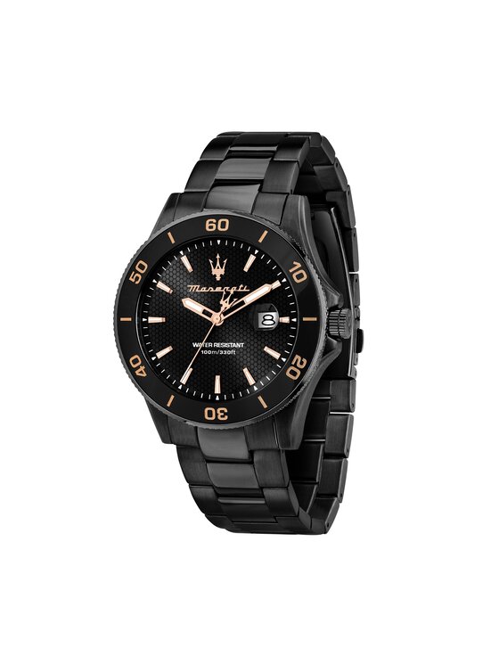 Maserati Maserati Hodinky Competizione Diver R8853100035 Černá