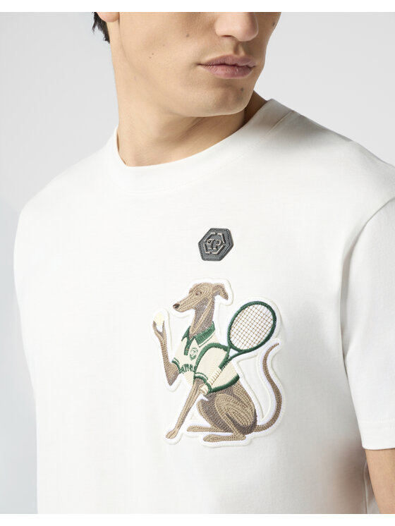 PHILIPP PLEIN PHILIPP PLEIN T-Shirt 30557 Biały Regular Fit