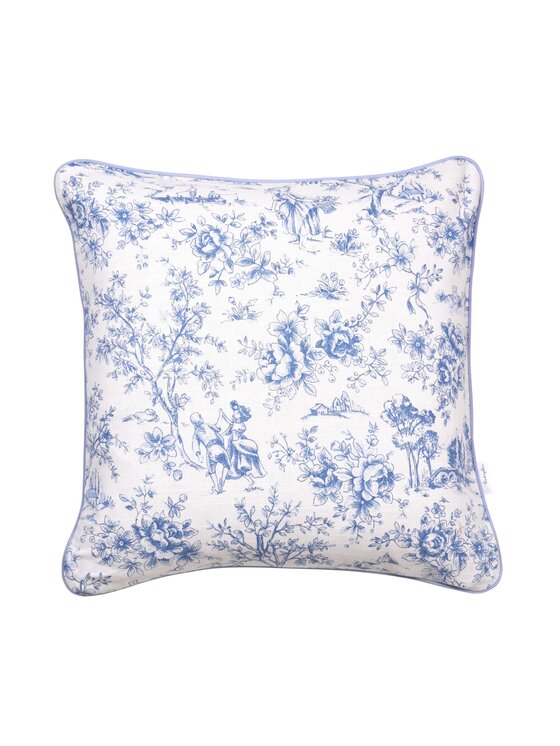 Roseberry Home Roseberry Home Poszewka dekoracyjna Toile de Jouy Blue Niebieski
