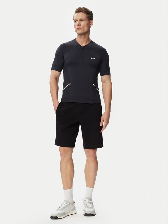BOSS BOSS T-särk Game 2 50564794 Tumesinine Slim Fit