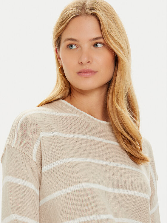 Brave Soul Brave Soul Megztinis LK-230MASONC Smėlio Regular Fit