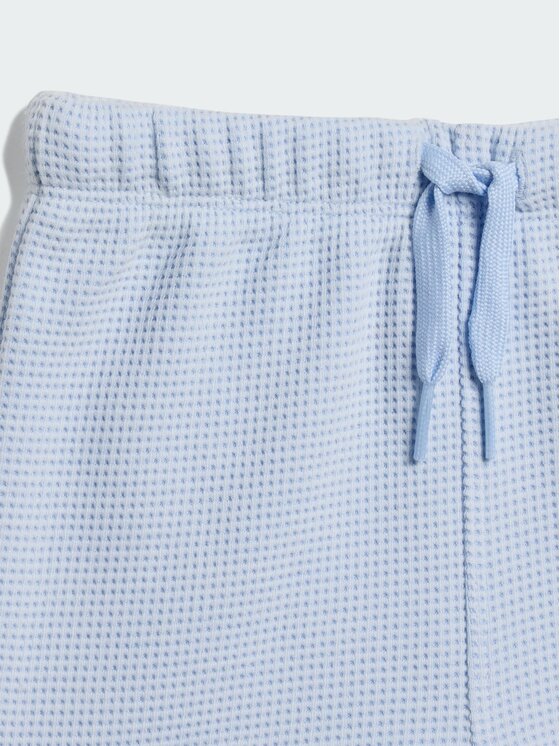 adidas adidas Zestaw dla niemowląt REGULAR WAFFLE Błękitny Regular Fit