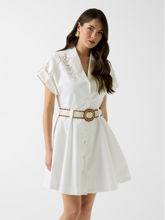 Marciano Guess Marciano Guess Haljina za svaki dan 182406 Bež Classic Fit