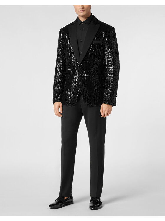 PHILIPP PLEIN PHILIPP PLEIN Giacca da abito 23087 Nero Regular Fit