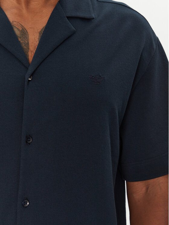 Emporio Armani Underwear Emporio Armani Underwear Camicia EM000593 AF14107 UB102 Blu scuro Regular Fit
