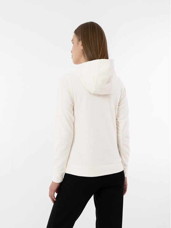 4F 4F Fleecejacke 4FAW23TFLEF148 Écru Regular Fit