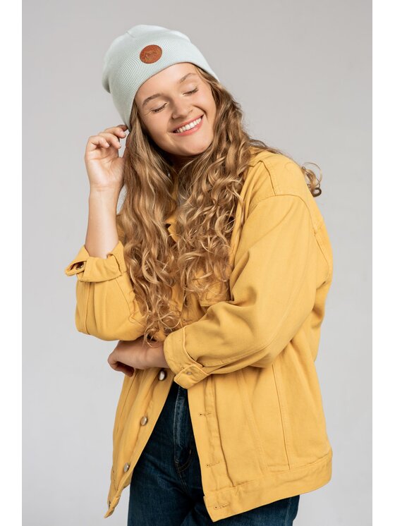 Kabak Kabak Czapka klasyczna beanie Szary