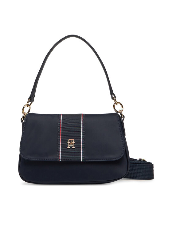 Tommy Hilfiger Tommy Hilfiger Táska Poppy Conv. Crossover Corp AW0AW17168 Sötétkék