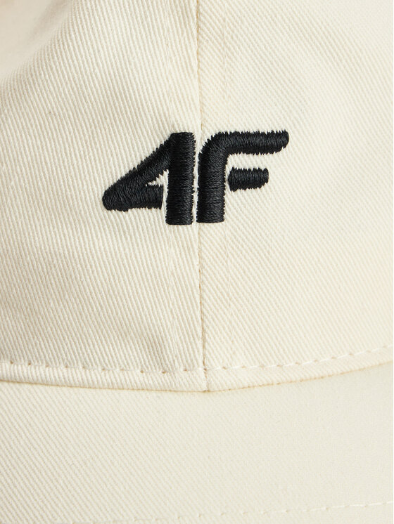 4F 4F Czapka z daszkiem BASIC+ Biały