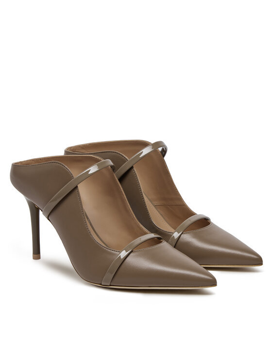 MALONE SOULIERS MALONE SOULIERS Klapki Maureen 85-267 Brązowy