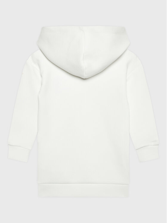 Vestito di maglia J2BK35 FL03S Bianco Regular Fit