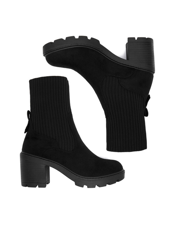 DeeZee DeeZee Čizme HX22060-52 Crna