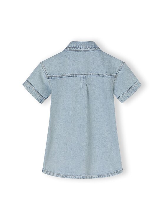 minoti minoti Sukienka jeansowa 22dress41 Niebieski Regular Fit