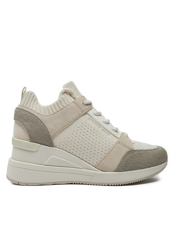 MICHAEL Michael Kors Snīkeri Georgie Knit Trainer 43T4GEFS2D Bēšs