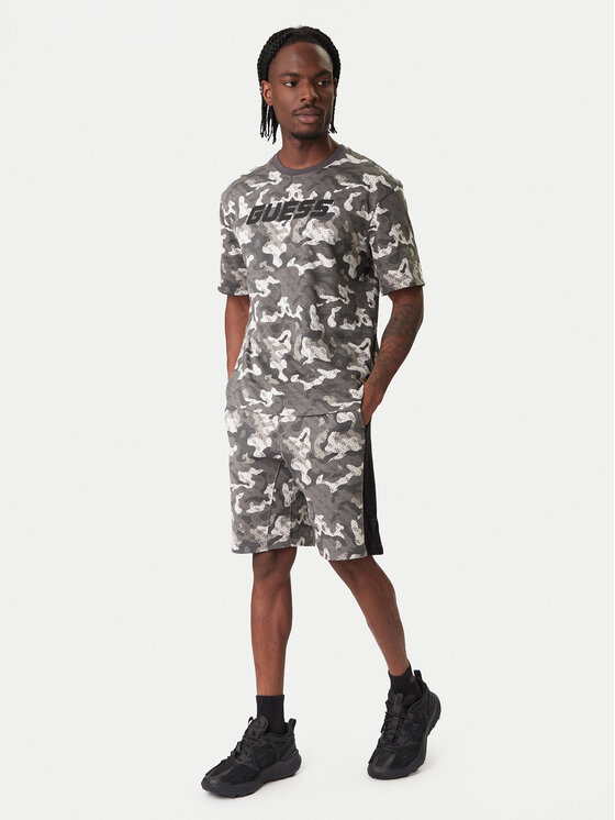 Guess Guess Sportske kratke hlače Z6RD00 K9YI1 Siva Regular Fit