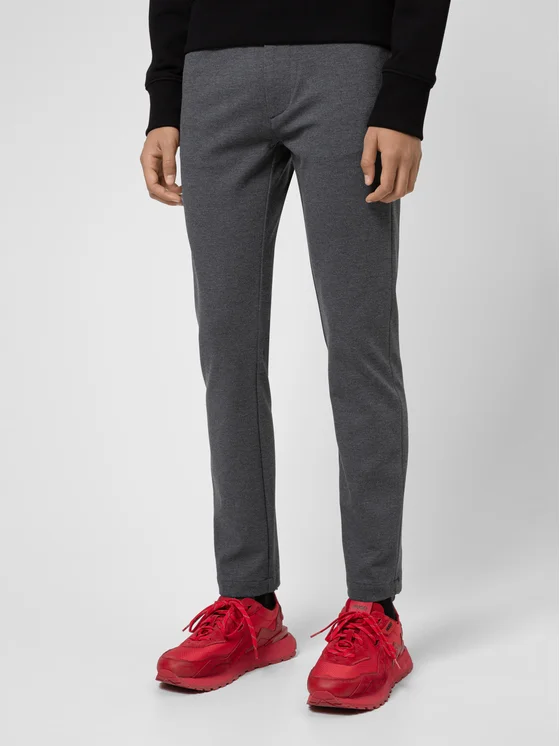 Hugo Stoffhose Iggy204 50437956 Grau Extra Slim Fit