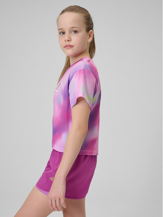 4F 4F Koszulka techniczna JOY MOTION Kolorowy Regular Fit