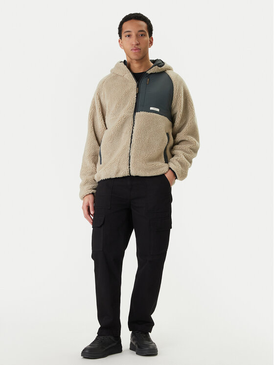Element Element Преходно яке Wolfe Sherpa ELYJK00225 Бежов Regular Fit