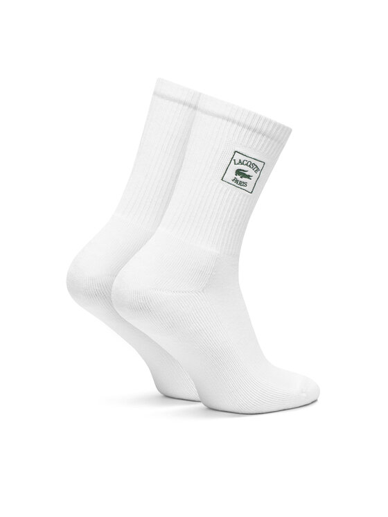 Lacoste Lacoste Довгі шкарпетки RA0349 Білий